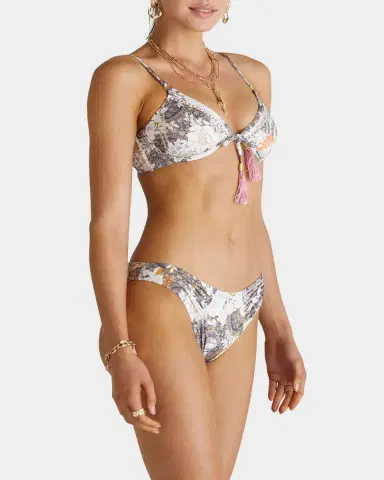 Aqua Blu Australia Crawford Floral Tassel-Tie Bikini Top | Thumbnail 4 Aqua Blu Australia Crawford Floral Tassel-Tie Bikini Top | Thumbnail 4
