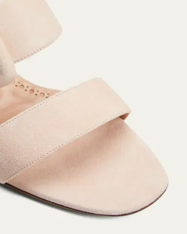 Manolo Blahnik Titubanew Suede Buckle Slide Sandals | Thumbnail 3 Manolo Blahnik Titubanew Suede Buckle Slide Sandals | Thumbnail 3
