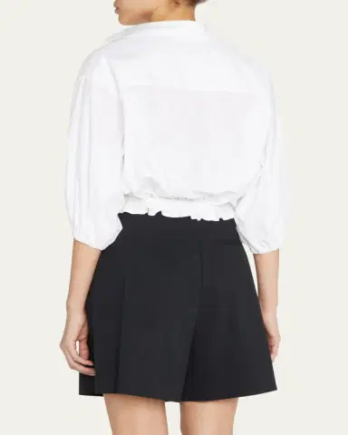 Cara Cara Hutton Cropped Top | Thumbnail 3 Cara Cara Hutton Cropped Top | Thumbnail 3