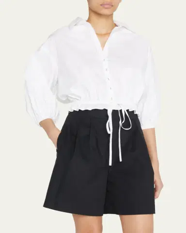 Cara Cara Hutton Cropped Top | Thumbnail 4 Cara Cara Hutton Cropped Top | Thumbnail 4