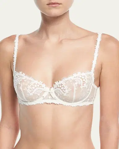 Simone Pérèle Wish Lace Demi Cup Bra | Thumbnail 2 Simone Pérèle Wish Lace Demi Cup Bra | Thumbnail 2