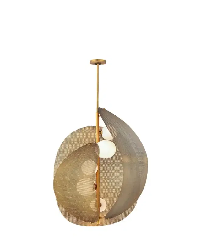 X Mat Sanders Chips 5-Light Vertical Pendant Light X Mat Sanders Chips 5-Light Vertical Pendant Light