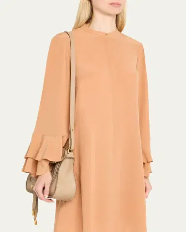 Chloé Marcie Small Satchel Bag in Grained Calfskin | Thumbnail 6 Chloé Marcie Small Satchel Bag in Grained Calfskin | Thumbnail 6