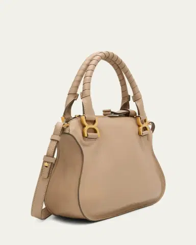Chloé Marcie Small Satchel Bag in Grained Calfskin | Thumbnail 7 Chloé Marcie Small Satchel Bag in Grained Calfskin | Thumbnail 7
