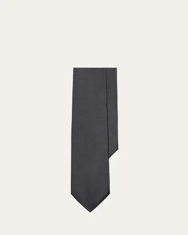 Ralph Lauren Purple Label Men's Peau de Soie Tie | Thumbnail 3 Ralph Lauren Purple Label Men's Peau de Soie Tie | Thumbnail 3
