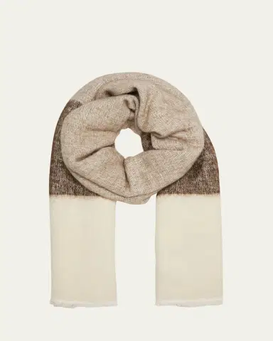 Denis Colomb Hokkaido Color-Block Shawl | Thumbnail 3 Denis Colomb Hokkaido Color-Block Shawl | Thumbnail 3