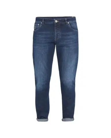 Brunello Cucinelli Men's 5-Pocket Denim Jeans | Thumbnail 1 Brunello Cucinelli Men's 5-Pocket Denim Jeans | Thumbnail 1