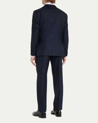 Zegna Men's 15milmil15 Micro-Check Wool Suit | Thumbnail 2 Zegna Men's 15milmil15 Micro-Check Wool Suit | Thumbnail 2