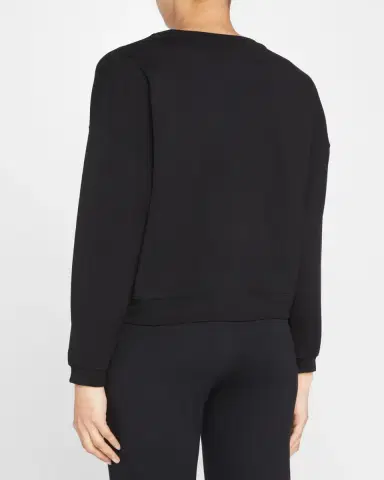 MAJESTIC FILATURES French Terry Crewneck Pullover | Thumbnail 2 MAJESTIC FILATURES French Terry Crewneck Pullover | Thumbnail 2