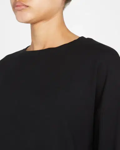 MAJESTIC FILATURES French Terry Crewneck Pullover | Thumbnail 4 MAJESTIC FILATURES French Terry Crewneck Pullover | Thumbnail 4