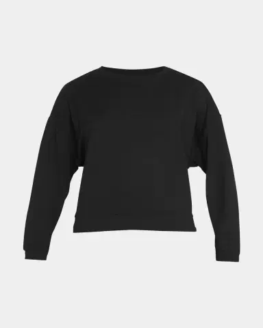 MAJESTIC FILATURES French Terry Crewneck Pullover | Thumbnail 5 MAJESTIC FILATURES French Terry Crewneck Pullover | Thumbnail 5