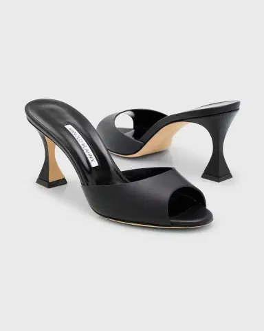 Manolo Blahnik Jadarona Leather Mule Sandals | Thumbnail 6 Manolo Blahnik Jadarona Leather Mule Sandals | Thumbnail 6