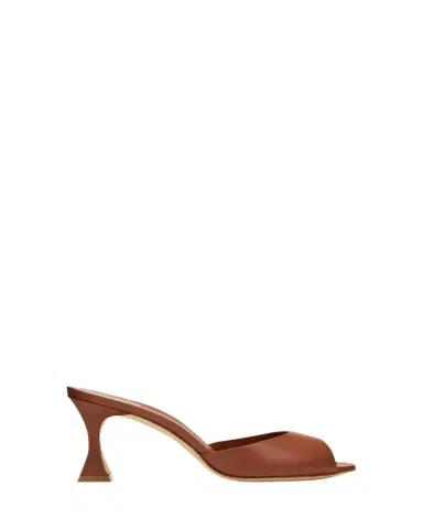 Manolo Blahnik Jadarona Leather Mule Sandals | Thumbnail 1 Manolo Blahnik Jadarona Leather Mule Sandals | Thumbnail 1