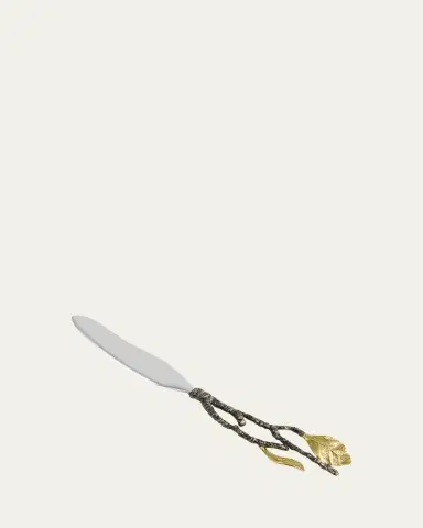 Michael Aram Vintage Bloom Extra Large 21" Cheese Board with Knife | Thumbnail 4 Michael Aram Vintage Bloom Extra Large 21" Cheese Board with Knife | Thumbnail 4