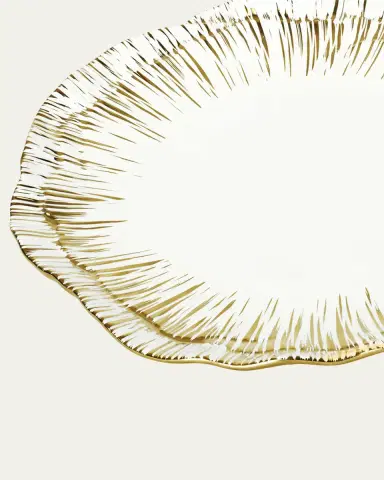 Michael Aram Porcelain Anemone Salad Plates, Set of 4 | Thumbnail 5 Michael Aram Porcelain Anemone Salad Plates, Set of 4 | Thumbnail 5