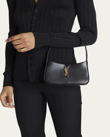 Saint Laurent Le 5 A 7 Mini Shoulder Bag in Smooth Leather | Thumbnail 2 Saint Laurent Le 5 A 7 Mini Shoulder Bag in Smooth Leather | Thumbnail 2
