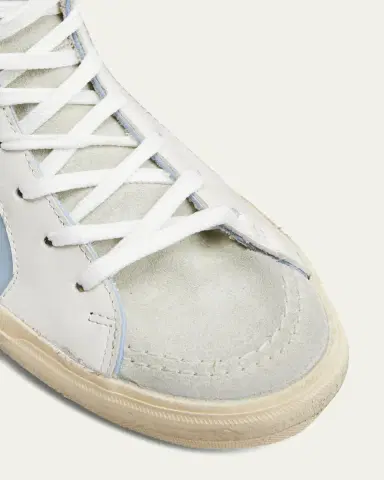 Golden Goose Slide Mid-Top Glitter Leather Sneakers | Thumbnail 5 Golden Goose Slide Mid-Top Glitter Leather Sneakers | Thumbnail 5