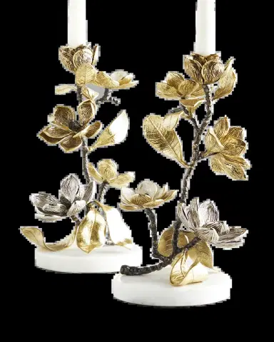 Michael Aram Vintage Bloom 12" Candleholders, Set of 2 | Thumbnail 3 Michael Aram Vintage Bloom 12" Candleholders, Set of 2 | Thumbnail 3