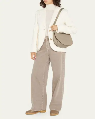 Valextra Saffiano Weekend Hobo Bag | Thumbnail 5 Valextra Saffiano Weekend Hobo Bag | Thumbnail 5