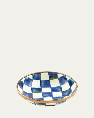 MacKenzie-Childs Royal Check Enamel Dipping Bowl | Thumbnail 2 MacKenzie-Childs Royal Check Enamel Dipping Bowl | Thumbnail 2