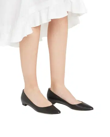 Manolo Blahnik Lanza BB Lambskin Ballerina Flats | Thumbnail 1 Manolo Blahnik Lanza BB Lambskin Ballerina Flats | Thumbnail 1