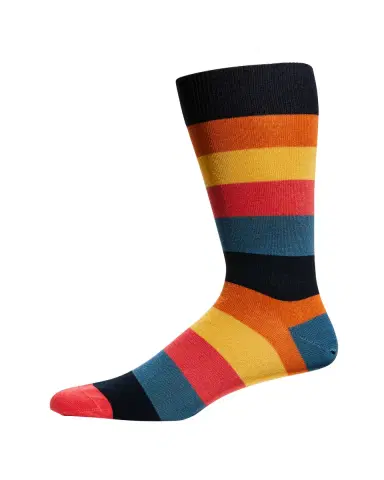 Paul Smith Men's Artist Stripe Socks | Thumbnail 4 Paul Smith Men's Artist Stripe Socks | Thumbnail 4