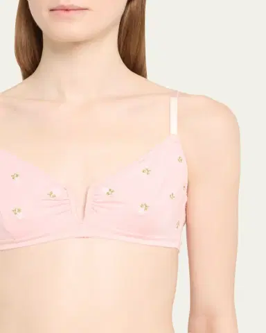 Videris Lingerie Angela Ruched Wireless Bra | Thumbnail 4 Videris Lingerie Angela Ruched Wireless Bra | Thumbnail 4