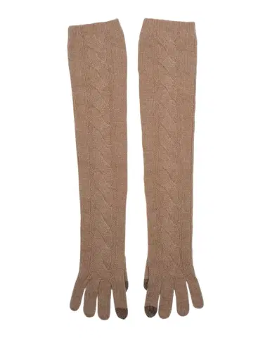 Eugenia Kim Coraline Cable Knit Cashmere-Blend Gloves | Thumbnail 1 Eugenia Kim Coraline Cable Knit Cashmere-Blend Gloves | Thumbnail 1