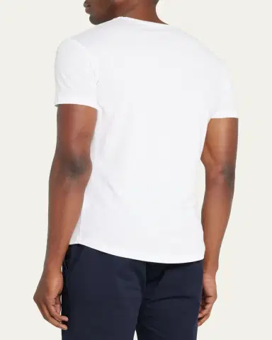 Orlebar Brown Men's Basic OB-T Crewneck T-Shirt | Thumbnail 3 Orlebar Brown Men's Basic OB-T Crewneck T-Shirt | Thumbnail 3