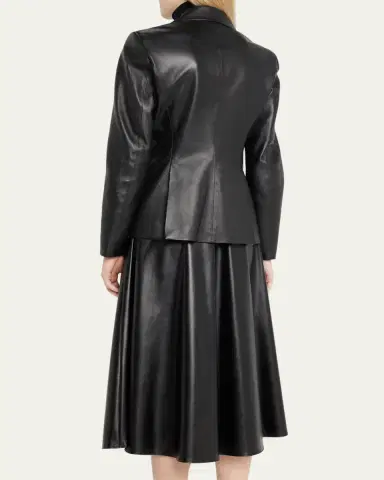 Altuzarra Fenice Tailored Leather Jacket | Thumbnail 3 Altuzarra Fenice Tailored Leather Jacket | Thumbnail 3