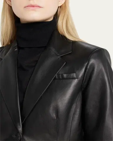 Altuzarra Fenice Tailored Leather Jacket | Thumbnail 5 Altuzarra Fenice Tailored Leather Jacket | Thumbnail 5