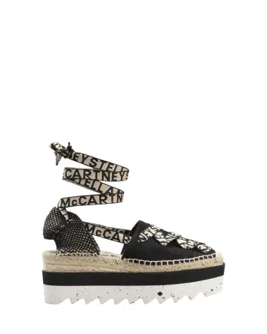 Stella McCartney Gaia Organic Canvas Espadrille Sandals | Thumbnail 1 Stella McCartney Gaia Organic Canvas Espadrille Sandals | Thumbnail 1