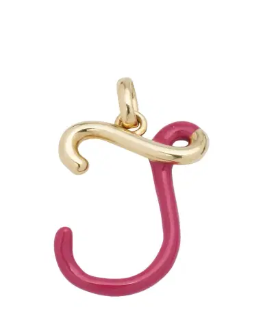 Bea Bongiasca Enamel Letter Necklace | Thumbnail 1 Bea Bongiasca Enamel Letter Necklace | Thumbnail 1