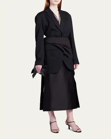 THE ROW Obine Oversized Wool Jacket | Thumbnail 6 THE ROW Obine Oversized Wool Jacket | Thumbnail 6