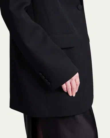 THE ROW Obine Oversized Wool Jacket | Thumbnail 9 THE ROW Obine Oversized Wool Jacket | Thumbnail 9