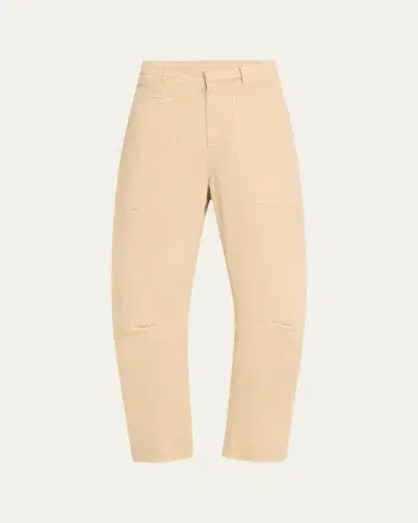Nili Lotan Shon Mid-Rise Cropped Pants | Thumbnail 16 Nili Lotan Shon Mid-Rise Cropped Pants | Thumbnail 16