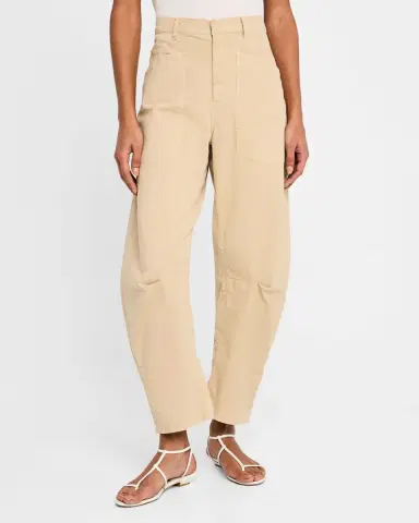 Nili Lotan Shon Mid-Rise Cropped Pants | Thumbnail 3 Nili Lotan Shon Mid-Rise Cropped Pants | Thumbnail 3