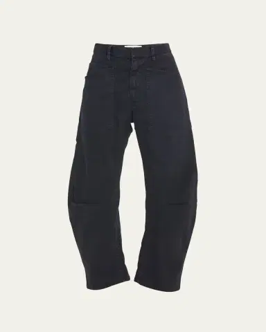 Nili Lotan Shon Mid-Rise Cropped Pants | Thumbnail 7 Nili Lotan Shon Mid-Rise Cropped Pants | Thumbnail 7