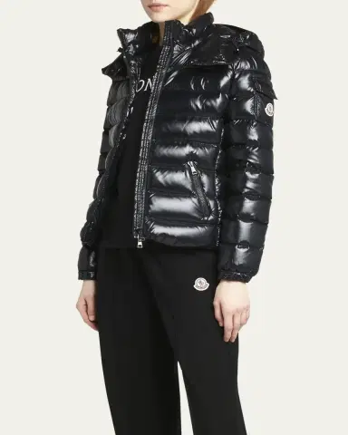 Moncler Bady Hooded Short Down Jacket | Thumbnail 4 Moncler Bady Hooded Short Down Jacket | Thumbnail 4