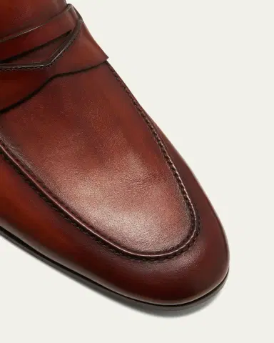 Magnanni Men's Sasso Leather Penny Loafers | Thumbnail 5 Magnanni Men's Sasso Leather Penny Loafers | Thumbnail 5