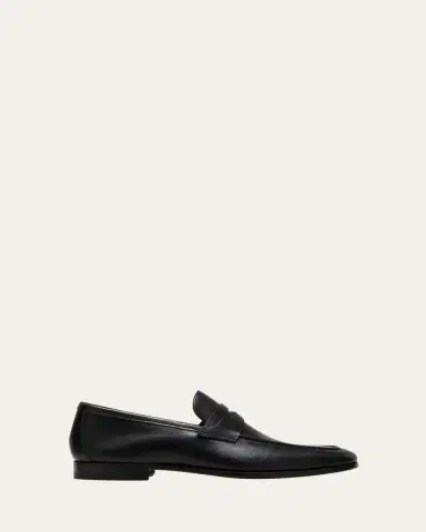 Magnanni Men's Sasso Leather Penny Loafers | Thumbnail 6 Magnanni Men's Sasso Leather Penny Loafers | Thumbnail 6