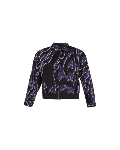 3.1 Phillip Lim Men's Wood Grain-Print Bomber Jacket | Thumbnail 1 3.1 Phillip Lim Men's Wood Grain-Print Bomber Jacket | Thumbnail 1