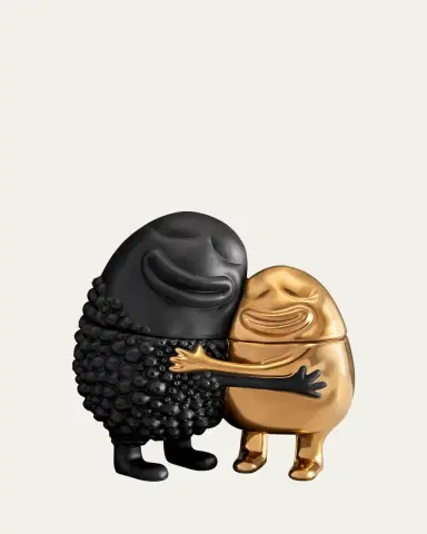 L'Objet Haas Huggers Box, Black/Gold | Thumbnail 3 L'Objet Haas Huggers Box, Black/Gold | Thumbnail 3