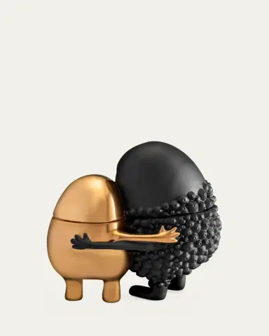 L'Objet Haas Huggers Box, Black/Gold | Thumbnail 4 L'Objet Haas Huggers Box, Black/Gold | Thumbnail 4
