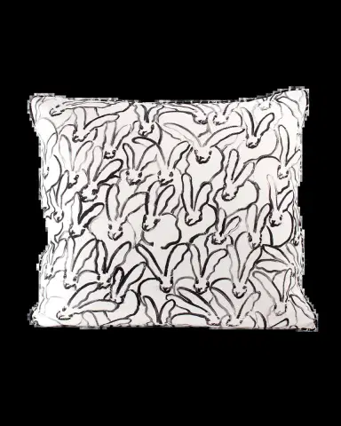 Hunt Slonem Rabbit Run Pillow, 22" | Thumbnail 2 Hunt Slonem Rabbit Run Pillow, 22" | Thumbnail 2