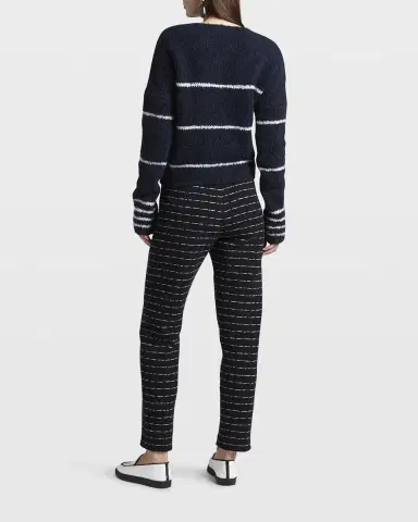 Giorgio Armani Striped Cashmere Pullover | Thumbnail 3 Giorgio Armani Striped Cashmere Pullover | Thumbnail 3