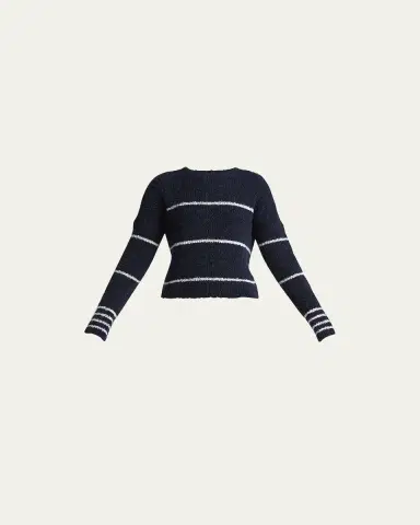 Giorgio Armani Striped Cashmere Pullover | Thumbnail 5 Giorgio Armani Striped Cashmere Pullover | Thumbnail 5
