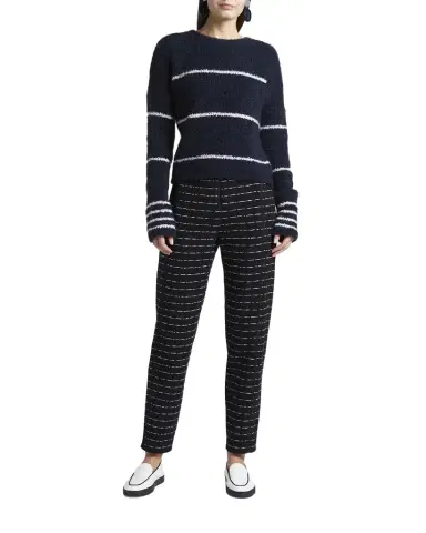 Giorgio Armani Striped Cashmere Pullover | Thumbnail 1 Giorgio Armani Striped Cashmere Pullover | Thumbnail 1