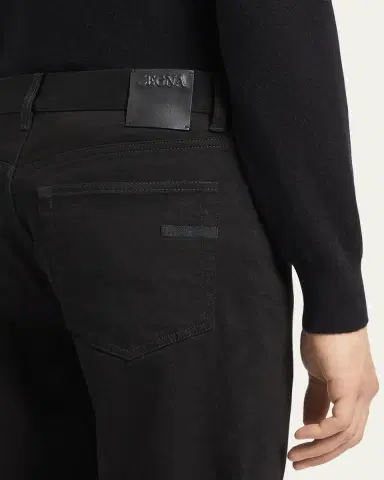 Zegna Men's 5-Pocket Stretch Pants | Thumbnail 5 Zegna Men's 5-Pocket Stretch Pants | Thumbnail 5