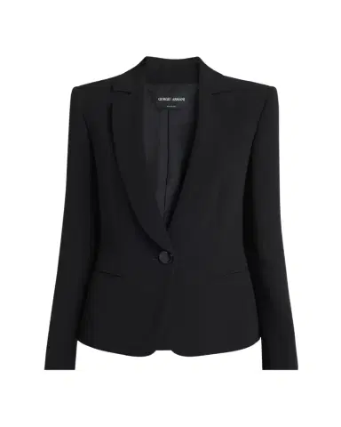 Giorgio Armani Cady Tailored Blazer Jacket | Thumbnail 1 Giorgio Armani Cady Tailored Blazer Jacket | Thumbnail 1